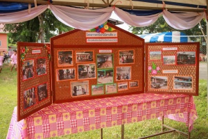 ลามิน่า มินิสานฝัน ปีที่ 8   หนุนการศึกษามอบอาคารเรียน   
