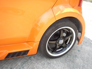 สุดแสบ YARIS  ส้มมุกทอง    เท่เกินหน้าสไตล์ WIDEBODY 